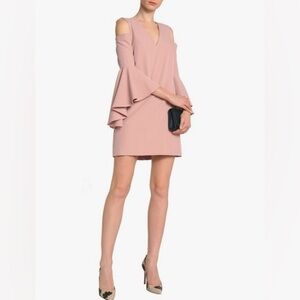 NWT - Milly Cold Shoulder Bell Sleeve Dress